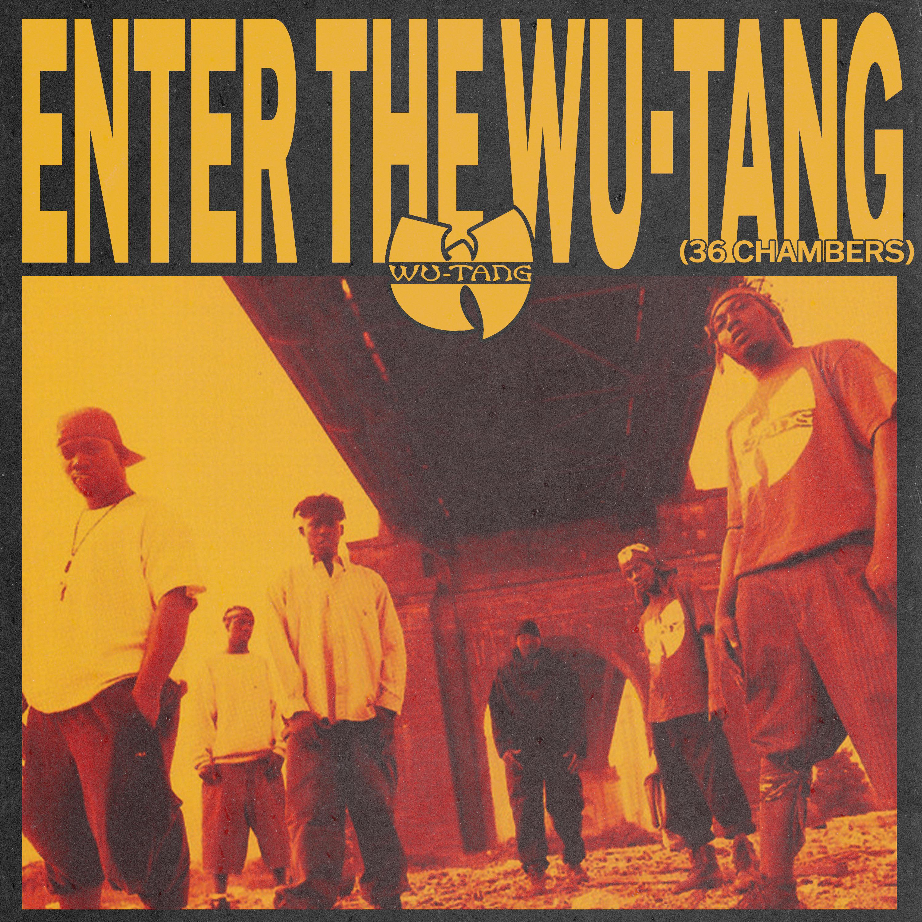 Enter the Wu-Tang (36 Chambers) - Wu-Tang Clan, 1993 - Blue Note inspired artwork